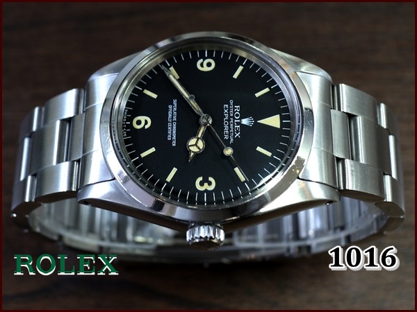 ROLEX 1016 エクスプローラーⅠMatt dial 【ALLトリチウム】 1978年 