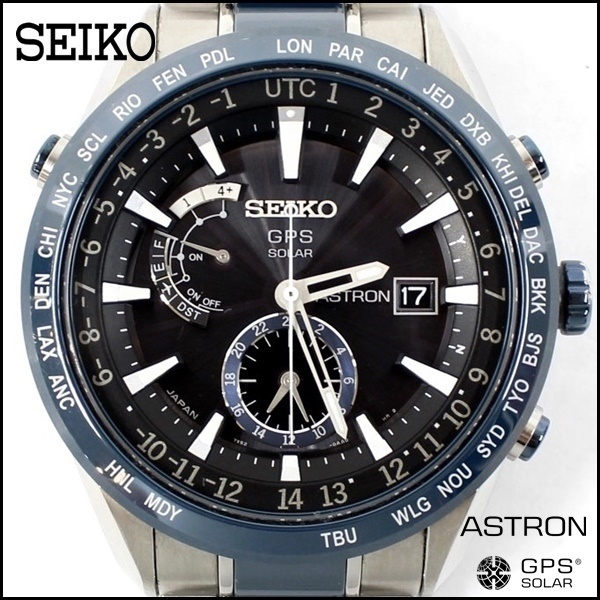 ASTRON SBXA019 7X52-0AF0 SEIKOアストロン GPS ソーラー電波 セイコー