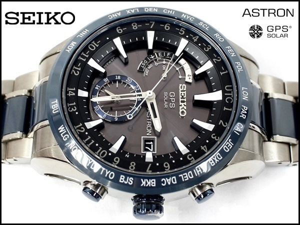 ASTRON SBXA019 7X52-0AF0 SEIKOアストロン GPS ソーラー電波 セイコー